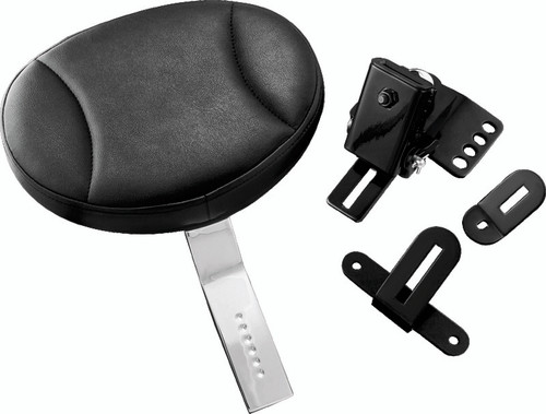 Kuryakyn Plug-In Driver Backrest 97-Up Touring Chrome for Harley Davidson Motorcycles