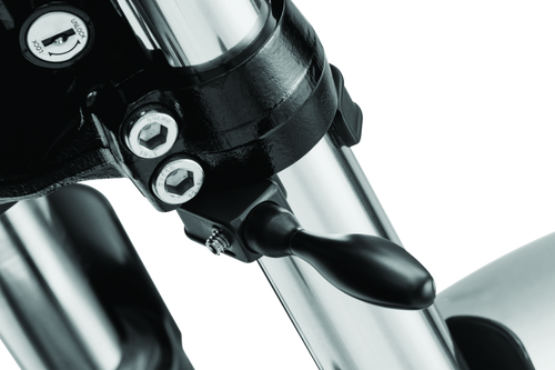 Kuryakyn Pipe Wrench Fork Mounts Black – Adjustable Clamping System for Turn Signal Installation