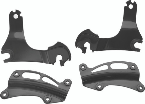 Kuryakyn Quick Release Mount for Multi-Purpose Backrest – 2014-2016 Harley Touring Models in Black