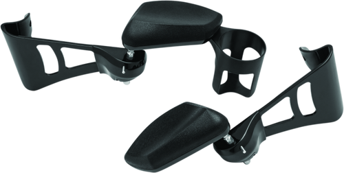 Kuryakyn Passenger Armrests for 2014-2016 Harley Davidson Touring & Tri Glide Models, Black