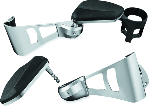 Kuryakyn Passenger Armrests for 2014-2016 Harley Davidson Touring Models - Part #8955