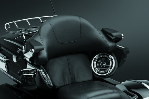 Kuryakyn Stealth Passenger Armrests for Harley Davidson Touring Models (2002-2013) - Chrome