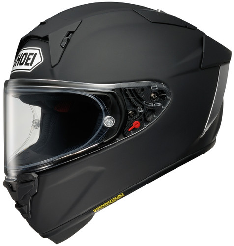 Shoei X-15 Matte Black Full Face Helmet (Size XSM) | High-Performance Motorcycle Safety Gear