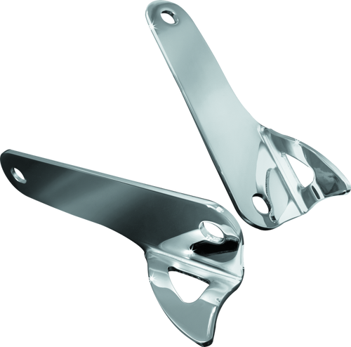 Kuryakyn Teardrop Tie-Down Brackets for Harley Davidson Touring Models (2006-2013) Chrome