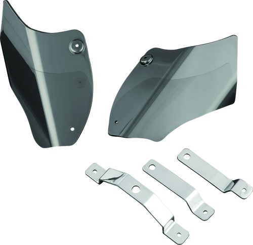Kuryakyn Saddle Shields Heat Deflectors for 2000-2017 Harley Davidson Softail Models – Part 1186