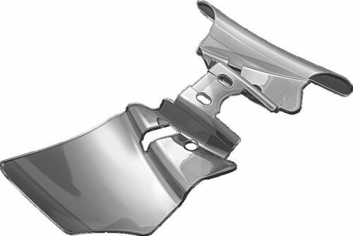 Kuryakyn Saddle Shields Heat Deflectors for 1999-2017 Harley Dyna Models - Smoke Tint