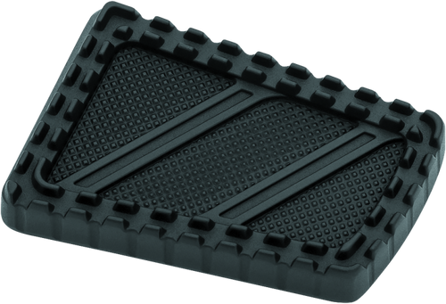 Kuryakyn Riot Brake Pedal Pad for FL Models – Rugged Aluminum Construction with Traction-Enhanced Surface