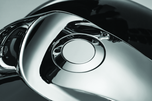 Kuryakyn Flush Mount Pop-Up Gas Cap Chrome for Harley-Davidson Models Part 7178