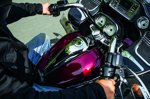 Kuryakyn Flush Mount Pop-Up Gas Cap Chrome for Harley-Davidson Models Part 7178
