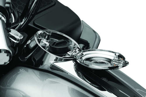 Kuryakyn Easy Fill Fuel Door Chrome - Part #6998 for Powersports Vehicles