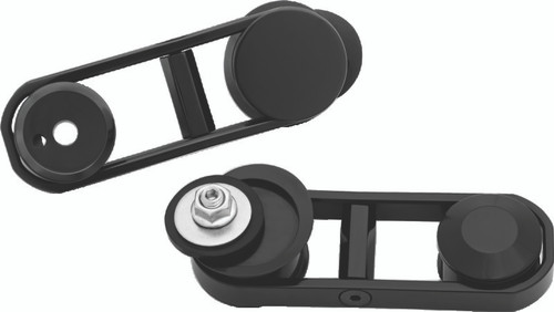 Kuryakyn Adjustable Drop Mirror Mounts for Harley Davidson Street Glide – Part #6576
