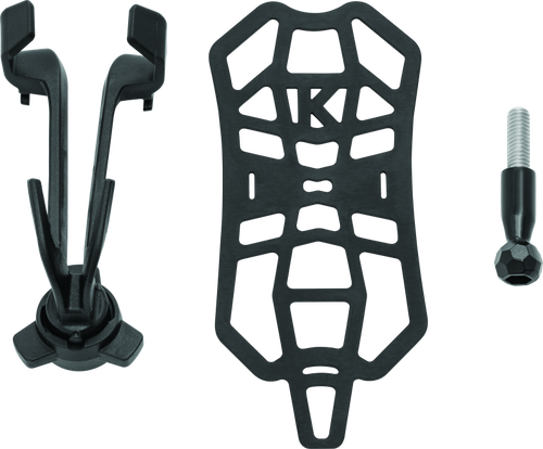 Kuryakyn Free-Flex Device Holder Handlebar Clamp Mount - Black, Part #6438
