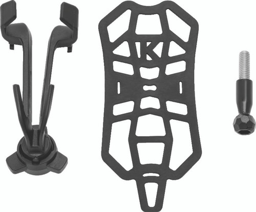 Kuryakyn Free-Flex Device Holder Handlebar Clamp Mount - Black, Part #6438