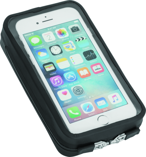 Kuryakyn Magnetic Device Tank Pouch Black – Keep Your Cell Phone or GPS Secure and Accessible