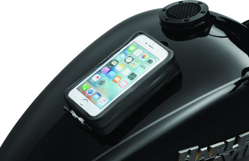 Kuryakyn Magnetic Device Tank Pouch Black – Keep Your Cell Phone or GPS Secure and Accessible