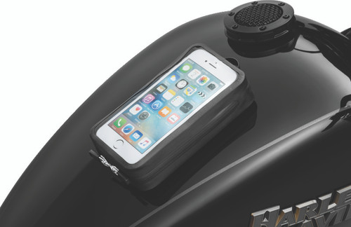Kuryakyn Magnetic Device Tank Pouch Black – Keep Your Cell Phone or GPS Secure and Accessible