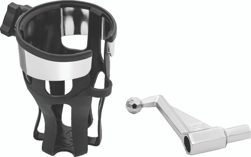 Kuryakyn Reflex Drink Holder for Honda Goldwing 2001-2017 Passenger Mount Chrome
