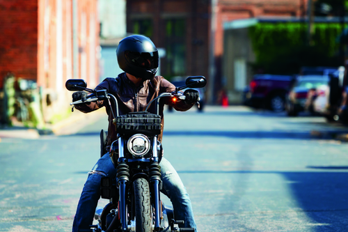 Kuryakyn Heavy Industry Mirrors Black - Part #1737 for Harley-Davidson and Powersports Vehicles