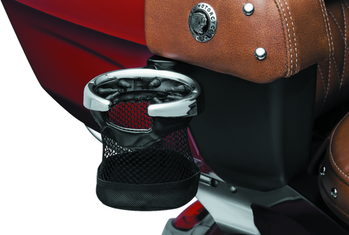 Kuryakyn Passenger Drink Holder for Indian Motorcycles – Right Side Mount with Quick-Detach Design Part 1832