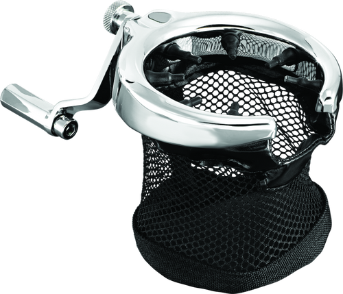 Kuryakyn Passenger Drink Holder 01-17 Honda GL1800 Gold Wing Chrome