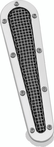 Kuryakyn Mesh Dash Insert Chrome for Harley-Davidson Street Glide Models Part #6505