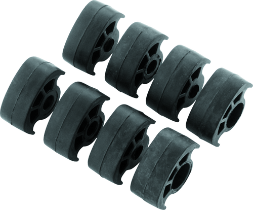 Kuryakyn ISO Small Peg Replacement Rubbers (8 Pcs) for Powersports Vehicles