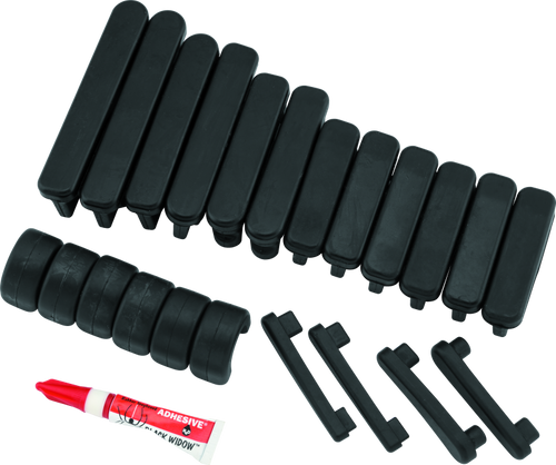 Kuryakyn Full Replacement Rubber Set (22 Pieces) for ISO Comfort System