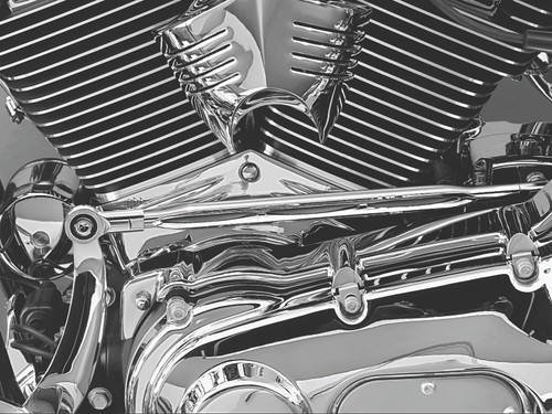 Kuryakyn Girder Shift Linkage Chrome (Part #9054) for Powersports Bikes