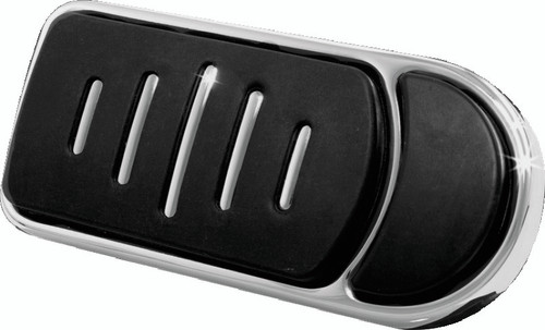 Kuryakyn Brake Pedal Pad Extension Chrome Part 7587 for Powersports Vehicles
