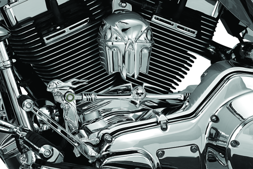 Kuryakyn Zombie Shift Linkage Chrome Part Number 1075 for Powersports Vehicles