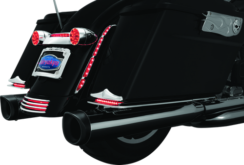 Kuryakyn LED Turn Signal Bar Filler Panel for Harley Davidson FLHX and FLTRX Models