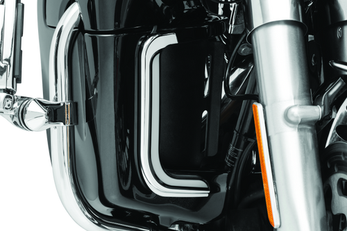 Kuryakyn Tracer LED Fairing Lower Accents Chrome Part 2956 for Harley Davidson Touring Models
