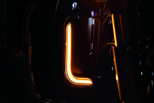 Kuryakyn Tracer LED Fairing Lower Accents Chrome Part 2956 for Harley Davidson Touring Models