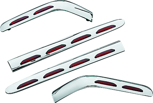 Kuryakyn LED Saddlebag Molding Set for Honda GL1800 Gold Wing 2001-2010