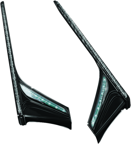 Kuryakyn LED Vertical Rear Light Strips for Honda GL1800 & F6B Models