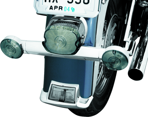 Kuryakyn Narrow Turn Signal Bar Chrome Part 2384 for Harley Davidson Touring Models