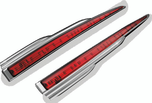 Kuryakyn Rear Light Bars for Trikes Chrome - Model 6976