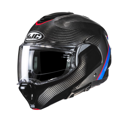 HJC 0869092107 F 100 Carbon Stan MC21 XL Motorcycle Helmet