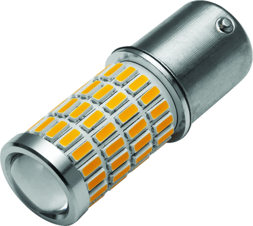 Kuryakyn L.E.D. Bulb 1156 Amber - Bright Turn Signal and Taillight Replacement for Powersports Vehicles