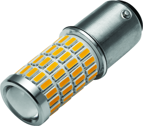 Kuryakyn LED Bulb 1157 Amber/Amber – Dual Function Replacement for Turn Signals and Taillights