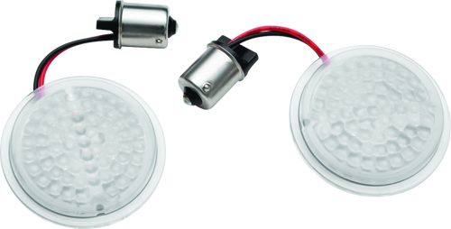 Kuryakyn Luminez LED Rear Turn Signal Insert 1156 Red for Harley-Davidson