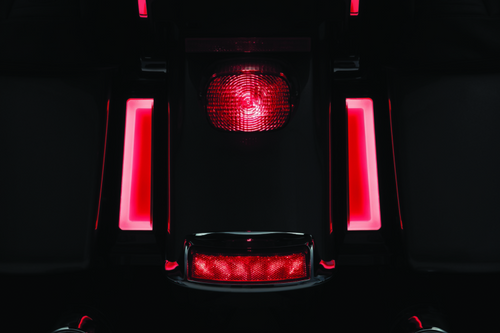 Kuryakyn Tracer LED Inserts for Saddlebag Supports – Black | Part #2901