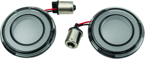 Kuryakyn Tracer LED Rear Turn Signal Insert with Red Light and Smoke Lens – Part 2907