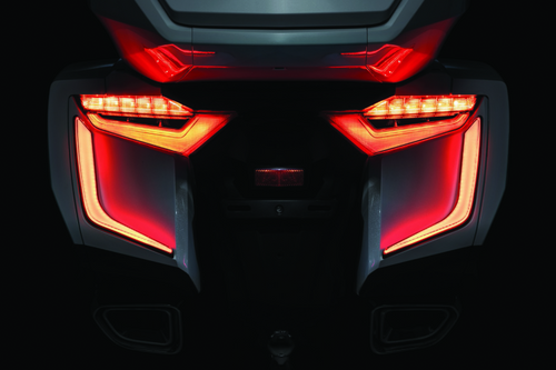 Kuryakyn Omni LED Rear Bag Accents for Honda GL1800 Gold Wing (2018-2020)