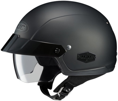 HJC IS-CRUISER RT Flat Black Large Half Helmet