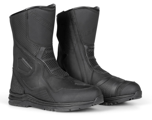T/M Helix Vented T Boot Size 12 in Black - Durable Work Boot with Vented Design
