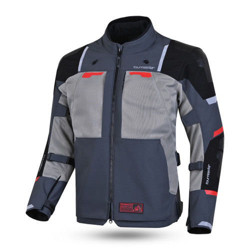 T/M Zephyr Mesh Jacket in Grey, 3XL - Breathable Lightweight Outerwear