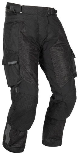 T/M Ridgecrest Pant Black Small - Mesh Construction for Comfort and Breathability