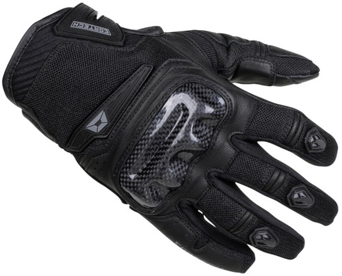 Cortech SONIC-FLO Black Large Textile Glove - Durable and Comfortable Work Hand Protection