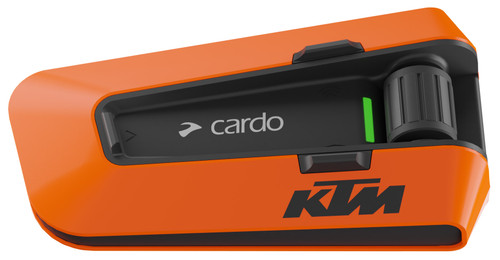 Cardo PACKTALK EDGE Single KTM Motorcycle Bluetooth Communication System